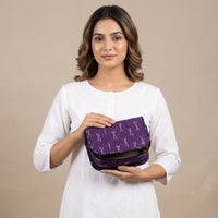 Handmade 4-Pockets Cotton Jewelry Bag