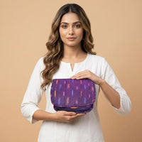 Handmade 4-Pockets Cotton Jewelry Bag