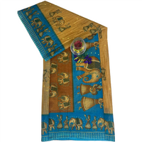 Nritya Gaja Border Cotton Saree.
