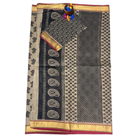 Traditional Indian Craft Kalamkari pure cotton saree