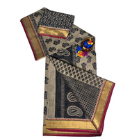Traditional Indian Craft Kalamkari pure cotton saree