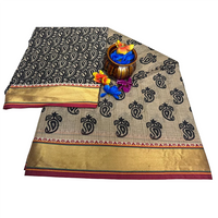 Traditional Indian Craft Kalamkari pure cotton saree