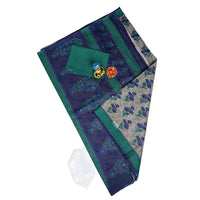Purple Bloom Handloom Cotton Saree