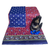 Paisley Pop Dualtone Cotton Saree