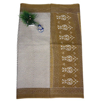 Ocean Blossom Printed Cotton Saree.