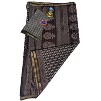 Black Mejesty Cotton Saree