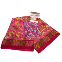 Pink Paradise Printed Cotton Saree.