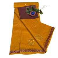 Haldi Kumkum  Pure Cotton Saree.