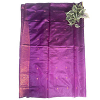 Marigold ikat Royale Saree.