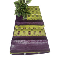 Mint Lavish Floral Pattu Saree