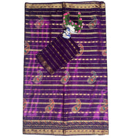Violux Tassel Cotton Saree.