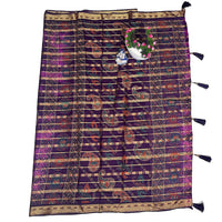 Violux Tassel Cotton Saree.