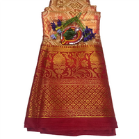 Blue Zariya Pattu Saree