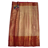 Blue Zariya Pattu Saree