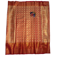 Blue Zariya Pattu Saree