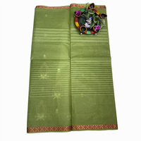 Classic Beauty with a golden touch Cotton saree.