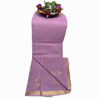 Classic Beauty with a golden touch Cotton saree.