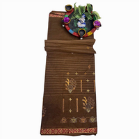 Classic Beauty with a golden touch Cotton saree.