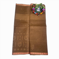 Classic Beauty with a golden touch Cotton saree.