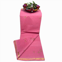 Classic Beauty with a golden touch Cotton saree.