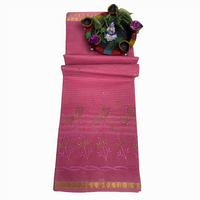 Classic Beauty with a golden touch Cotton saree.