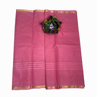 Classic Beauty with a golden touch Cotton saree.