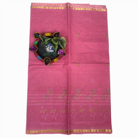 Classic Beauty with a golden touch Cotton saree.