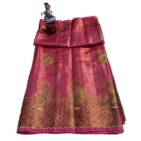 Pink Kanjivaram Bridal Silk Saree