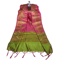 Pink Kanjivaram Bridal Silk Saree