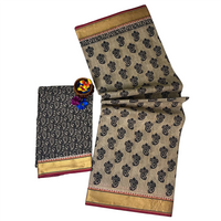 Traditional Indian Craft Kalamkari pure cotton saree
