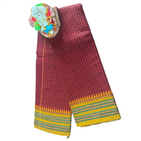 Ghingham Checks Saree
