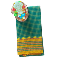 Ghingham Checks Saree