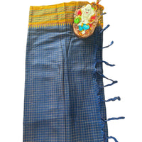 Ghingham Checks Saree