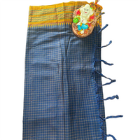 Ghingham Checks Saree