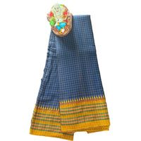 Ghingham Checks Saree