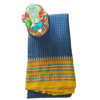 Ghingham Checks Saree