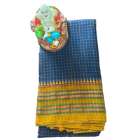 Ghingham Checks Saree