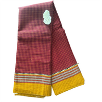 Ghingham Checks Saree