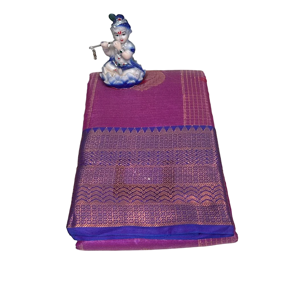 Jamun Kattam Chettinad Pattu Saree.