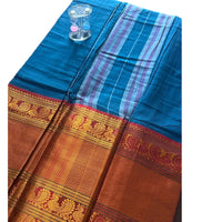 Neelambara Narayanpet Heritage Saree