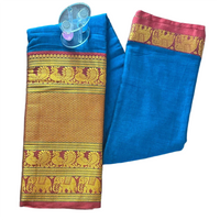 Neelambara Narayanpet Heritage Saree