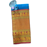 Neelambara Narayanpet Heritage Saree