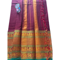 Neelambara Narayanpet Heritage Saree