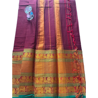 Neelambara Narayanpet Heritage Saree