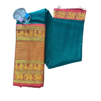 Neelambara Narayanpet Heritage Saree