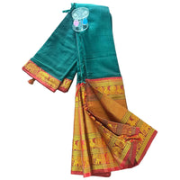 Neelambara Narayanpet Heritage Saree