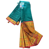 Neelambara Narayanpet Heritage Saree