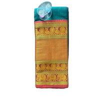 Neelambara Narayanpet Heritage Saree