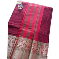 Gulabi Haritha Narayanpet Saree