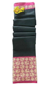 Ruhini Black Naryanpet Sarees